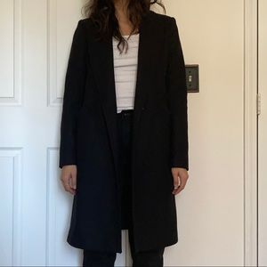 Black Zara Coat size Small